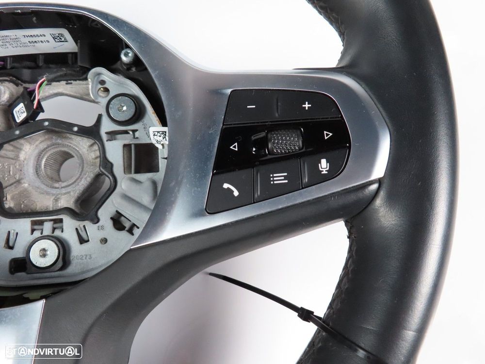Volante M em Pele com Multifunções Seminovo/ Original BMW 3 (G20)/BMW 3 Touring... - 3