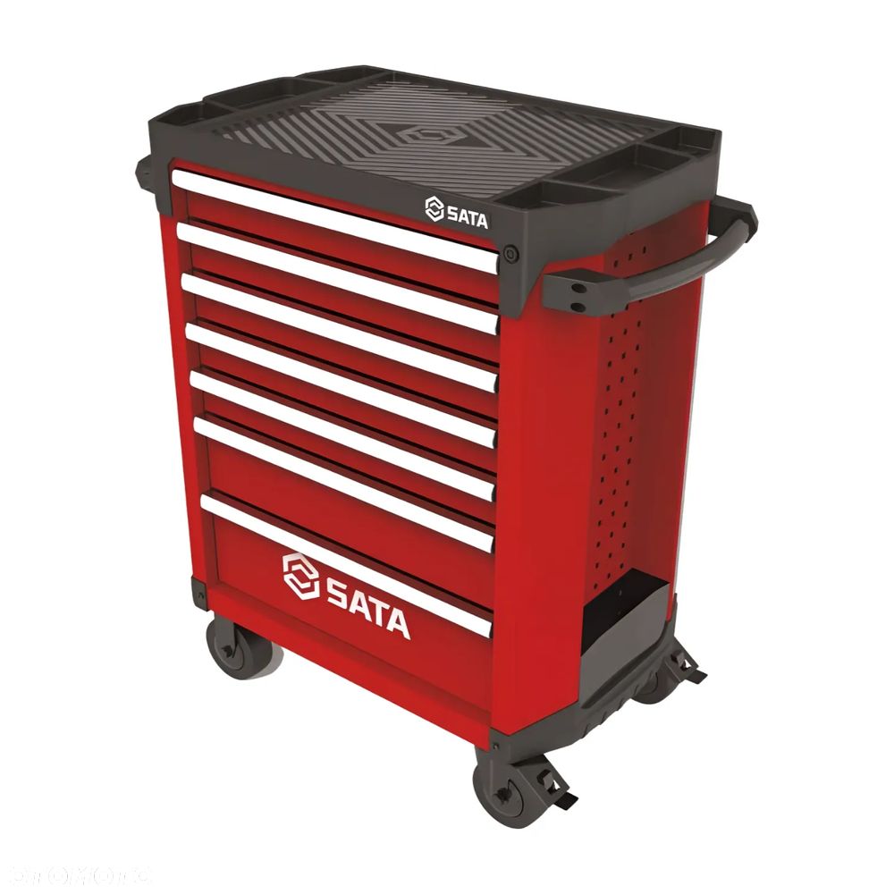 Sata Wózek Warsztatowy Szafka Narzędziowa 7 Szuflad z Wyposażeniem 368el. - 5