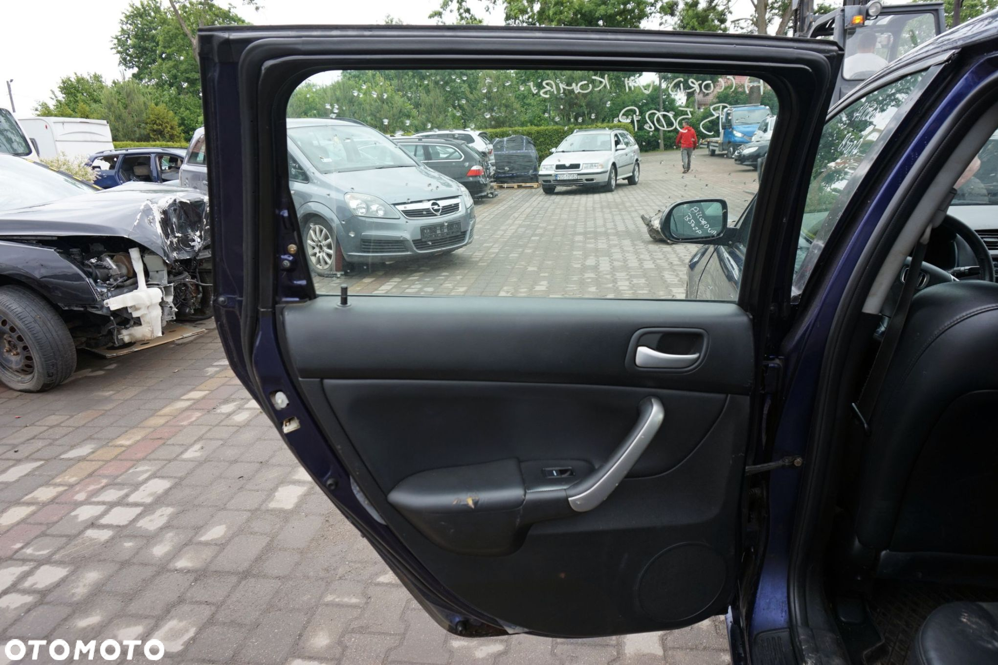 DRZWI TYLNE LEWE ACCORD VII KOMBI B502P  GRANATOWY HONDA 2002-2005 - 5