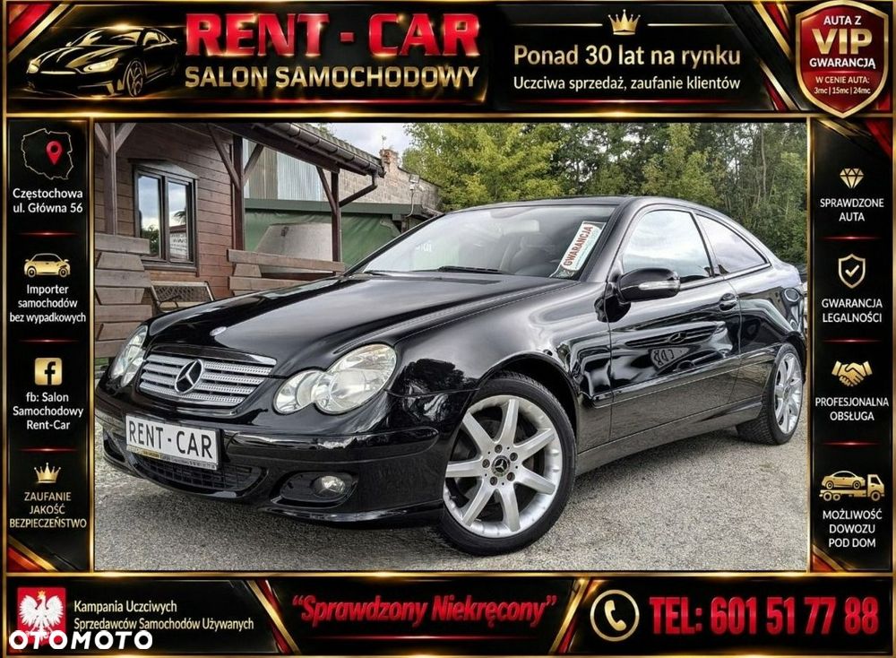 2008 Mercedes-Benz Klasa C 180 Kompressor Sportcoupe, photograph 1