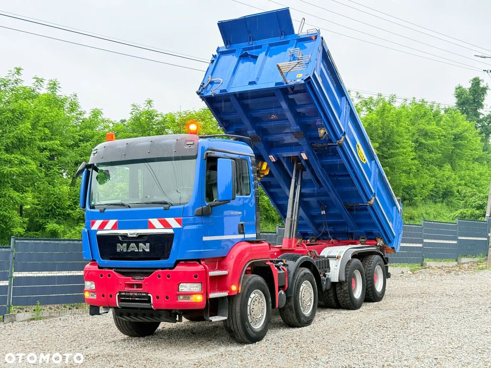 MAN * Kiper Bordmatic * MAN 35.480 TGS * Wywrotka * Napęd 8x4 * Sprowadzony * Euro 5 * - 30