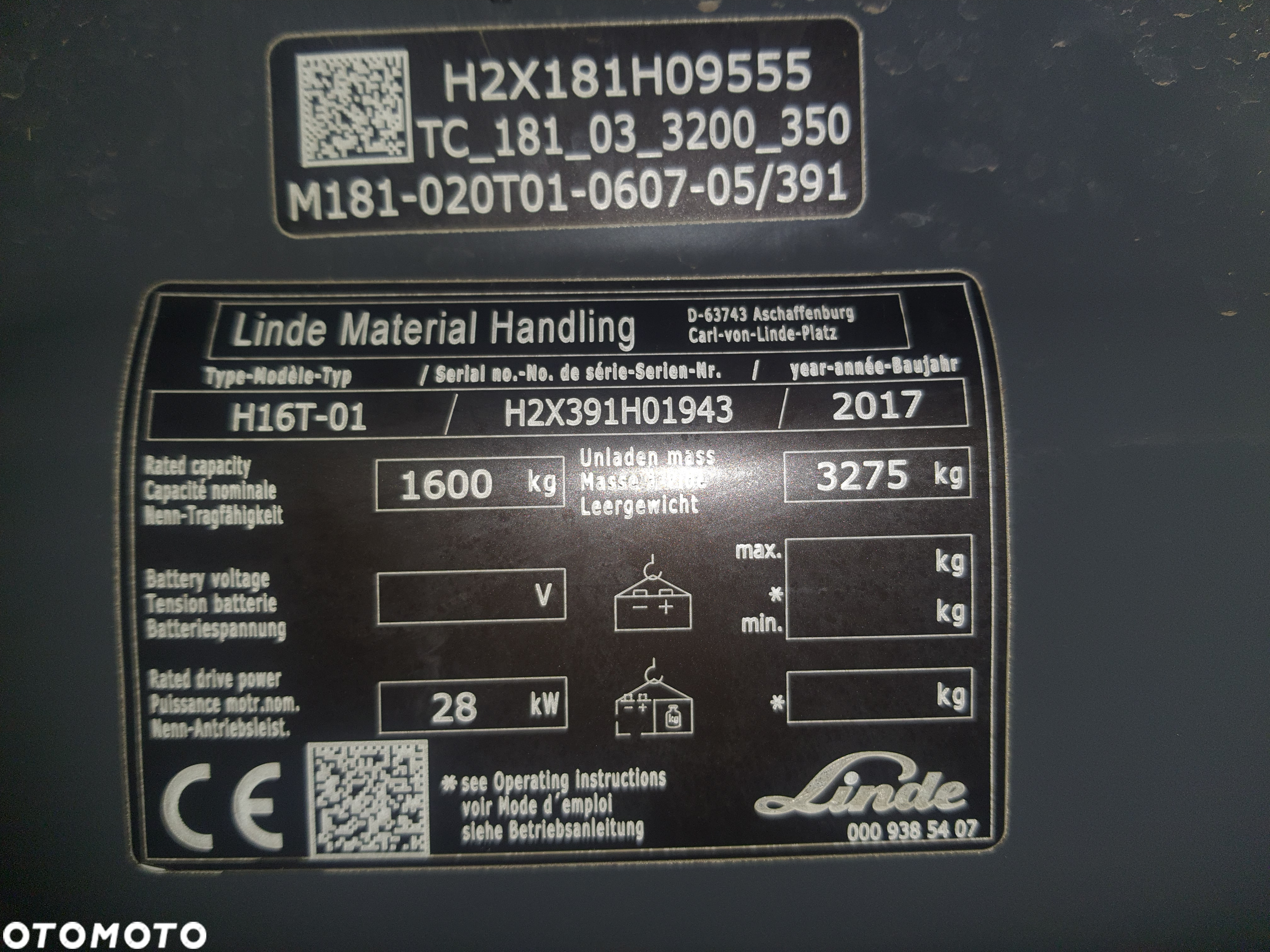 Linde H16T - 8