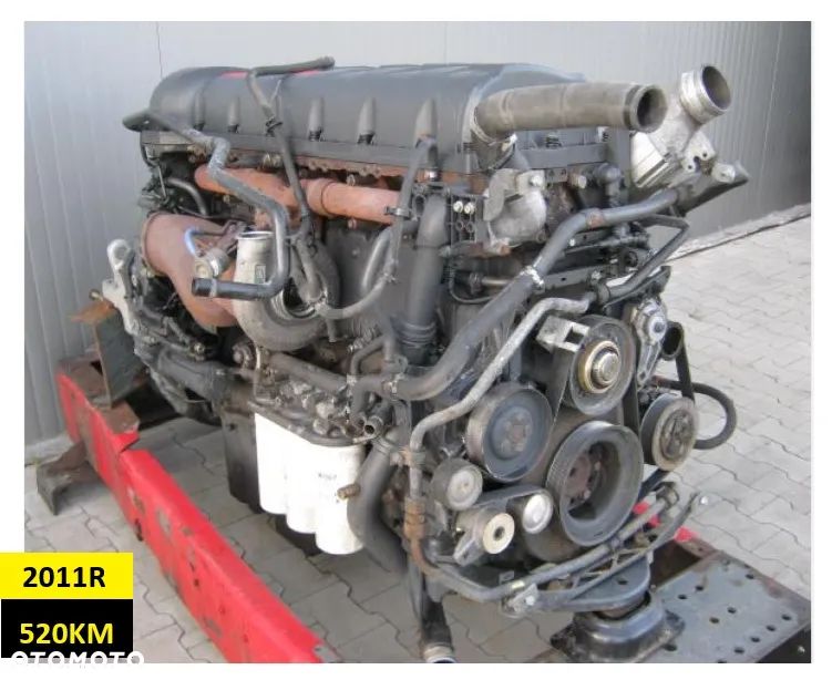 RENAULT MAGNUM 2011R 520KM EURO5 SILNIK KOMPLETNY - 1