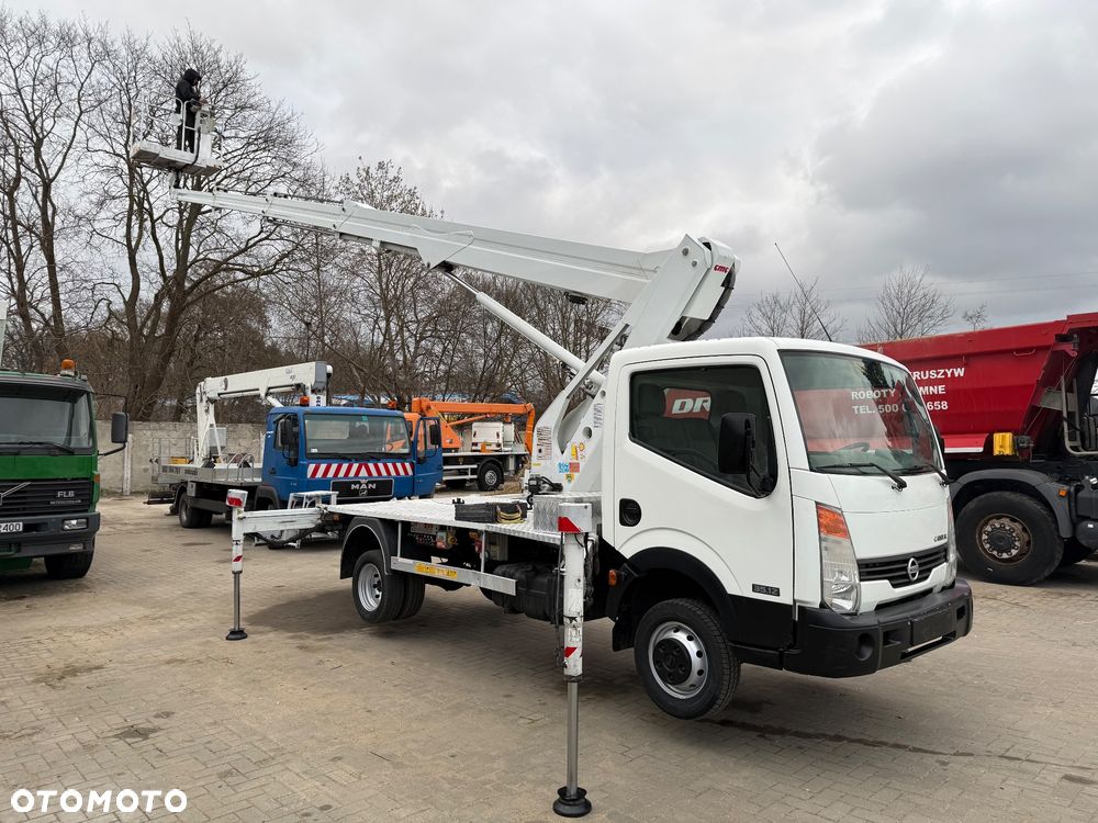 Nissan Podnośnik Koszowy Zwyżka Cmc 250 25 metrów 15 w Bok UDT ! Jak multitel gsr Ruthmann wumag - 10