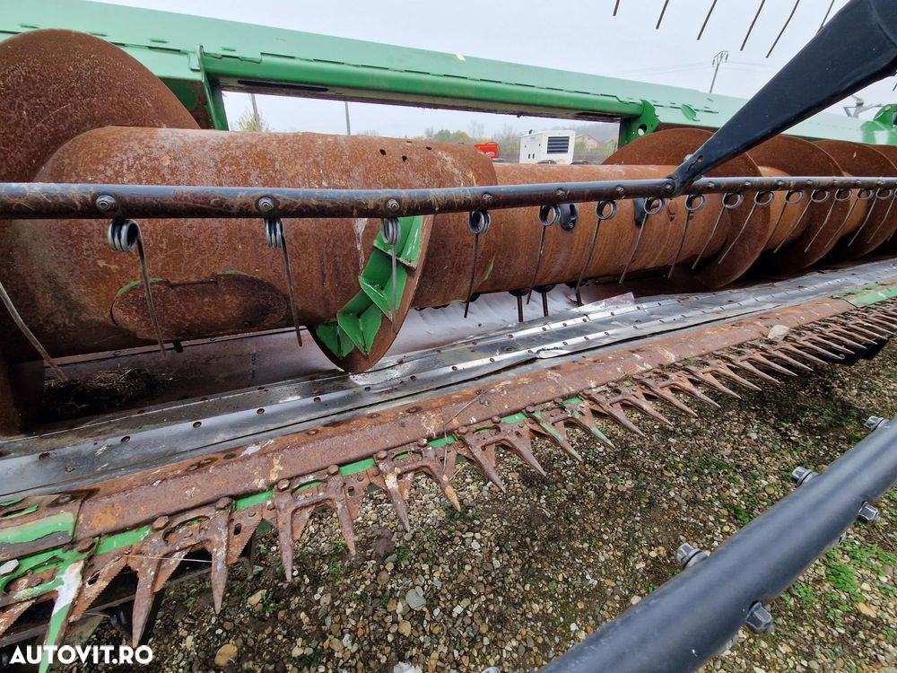 John Deere 630X HEADER PAIOASE si CARUCIOR TRANSPORT  ZURN SWW500-630X - 17