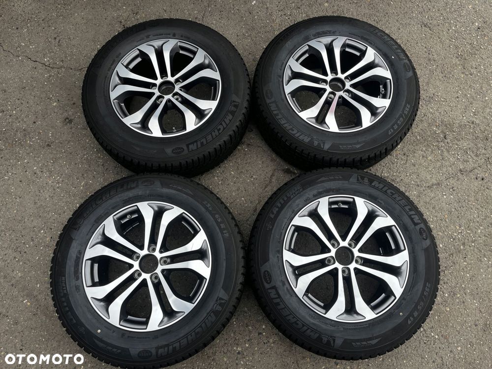 oryginalne koła felgi komplet aluminiowe mercedes 17" w253 a253 - 1