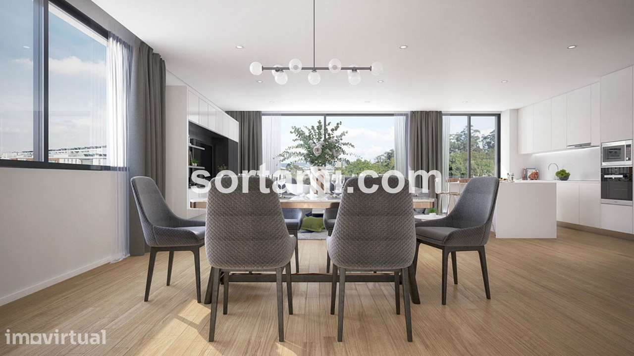 Apartamento T3 Venda em Mafamude e Vilar do Paraíso,Vila Nova de Gaia - Grande imagem: 3/17
