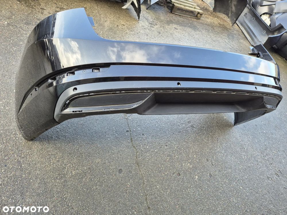 Skoda Superb III 3 kombi lifting 19- zderzak tylny blenda dyfuzor 3V9 - 1