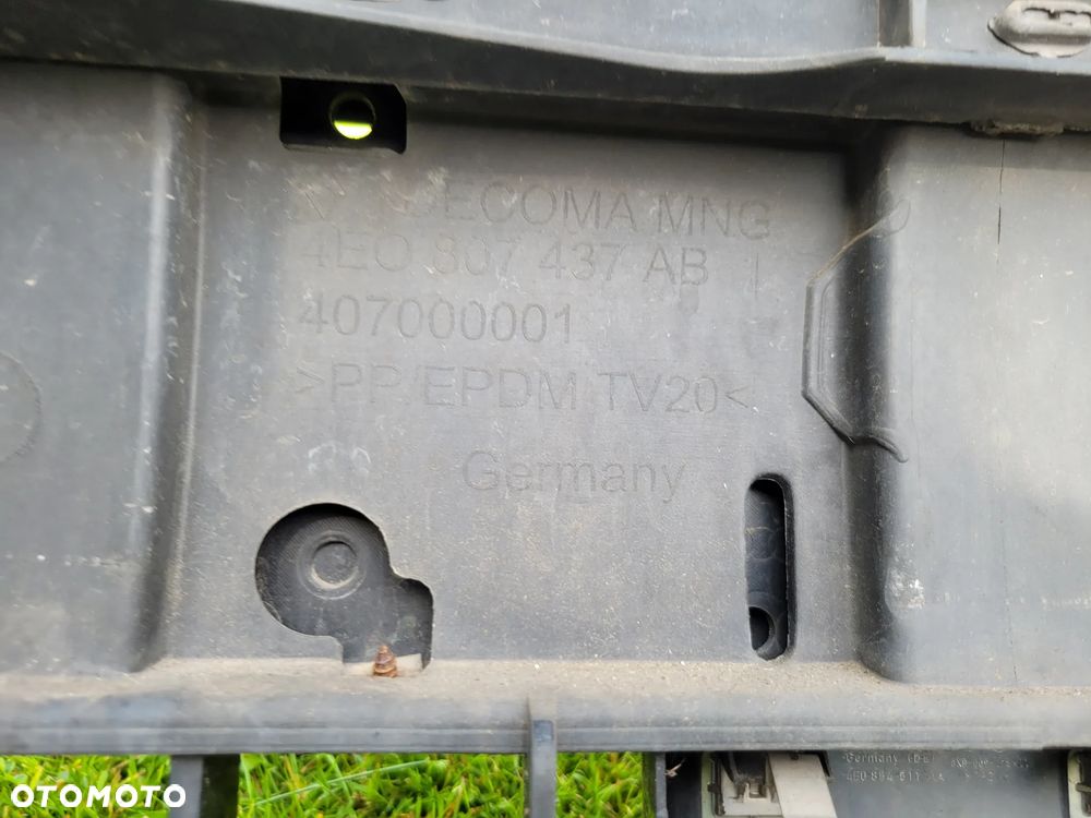 AUDI A8 D3 II LIFT ZDERZAK ACC PRZEDNI PRZÓD SPRYSKI XENON CZUJNIKI KPL LZ9Y - 9