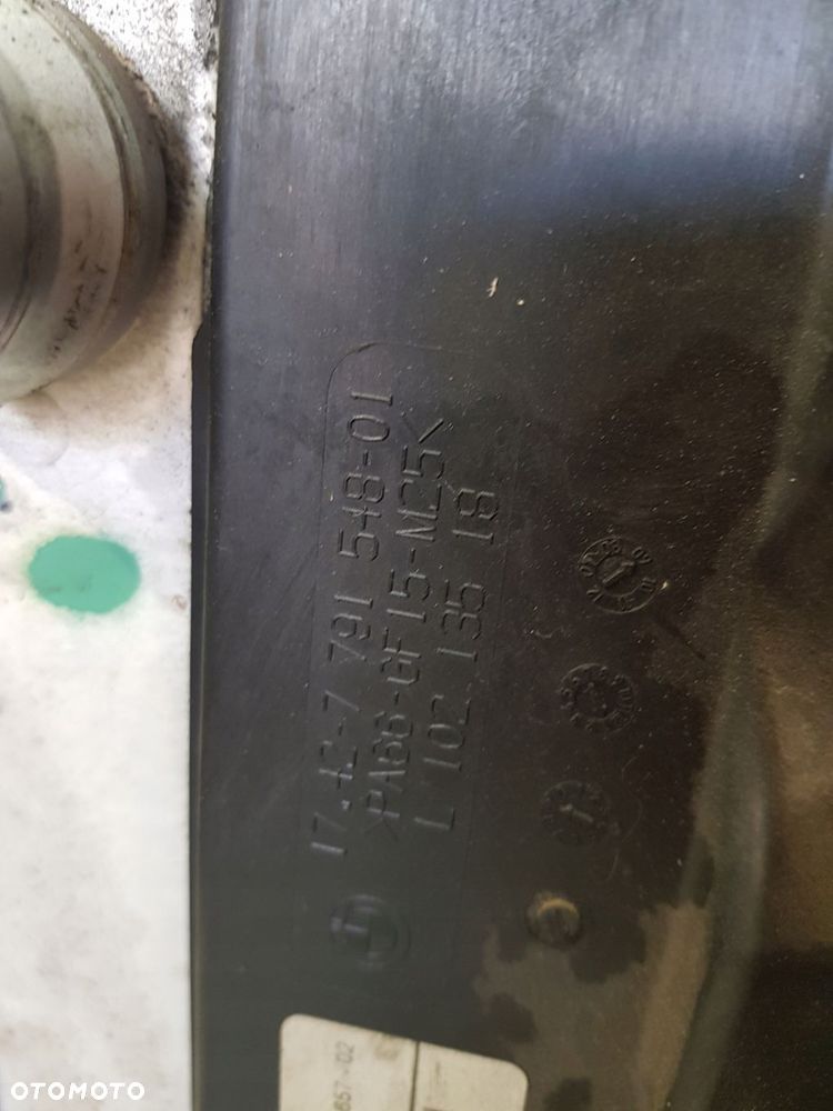 komplet chłodnic wentylator 7801657 bmw e60 e61 lift 3.0d eur m57 - 12
