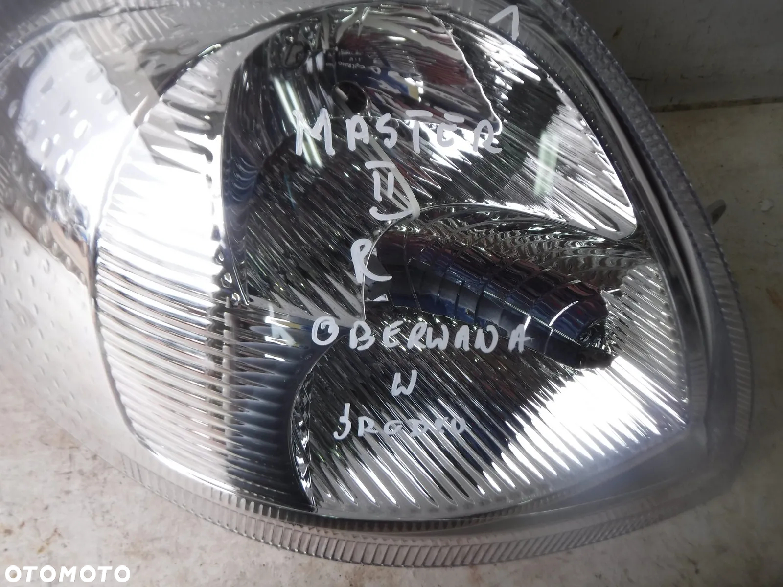 renault master ii 2 lampa przód prawa przednia nowa z uszkod - 6