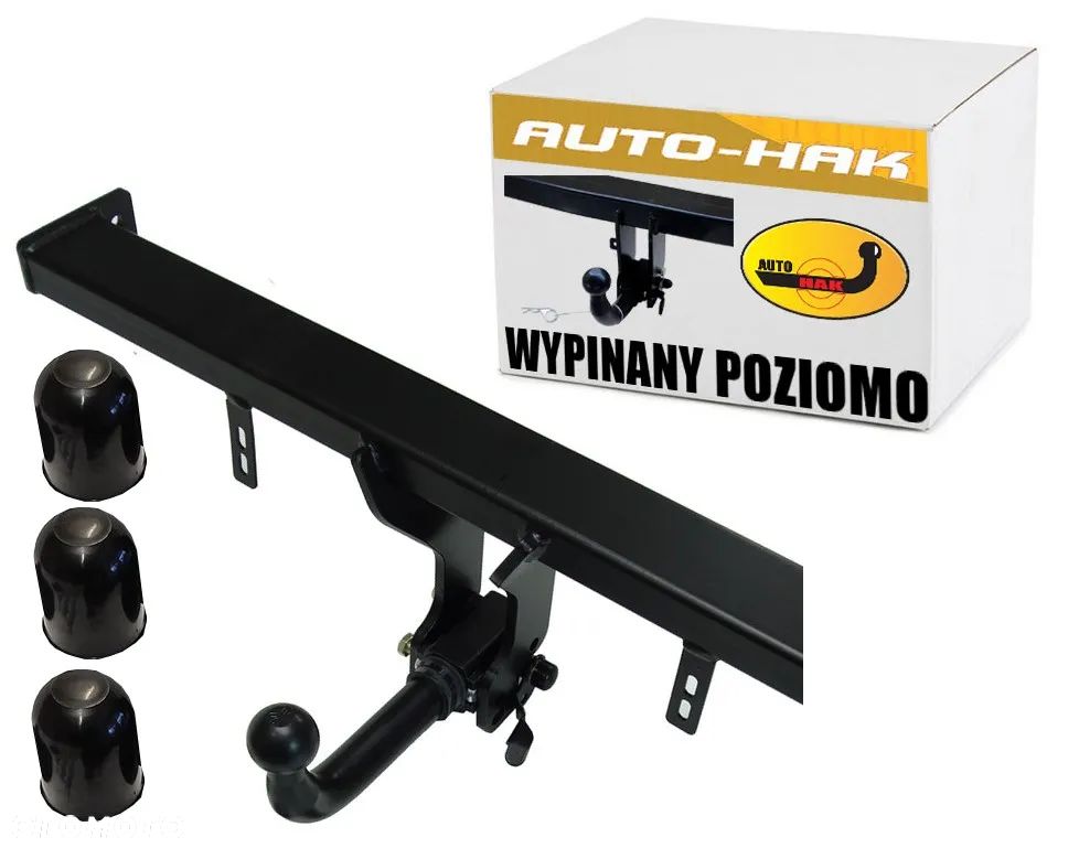JEEP GRAND CHEROKEE WK2 2011do21+14 HAK HOLOWNICZY Z KULĄ WYPINANĄ HORYZONTALNIE - 1