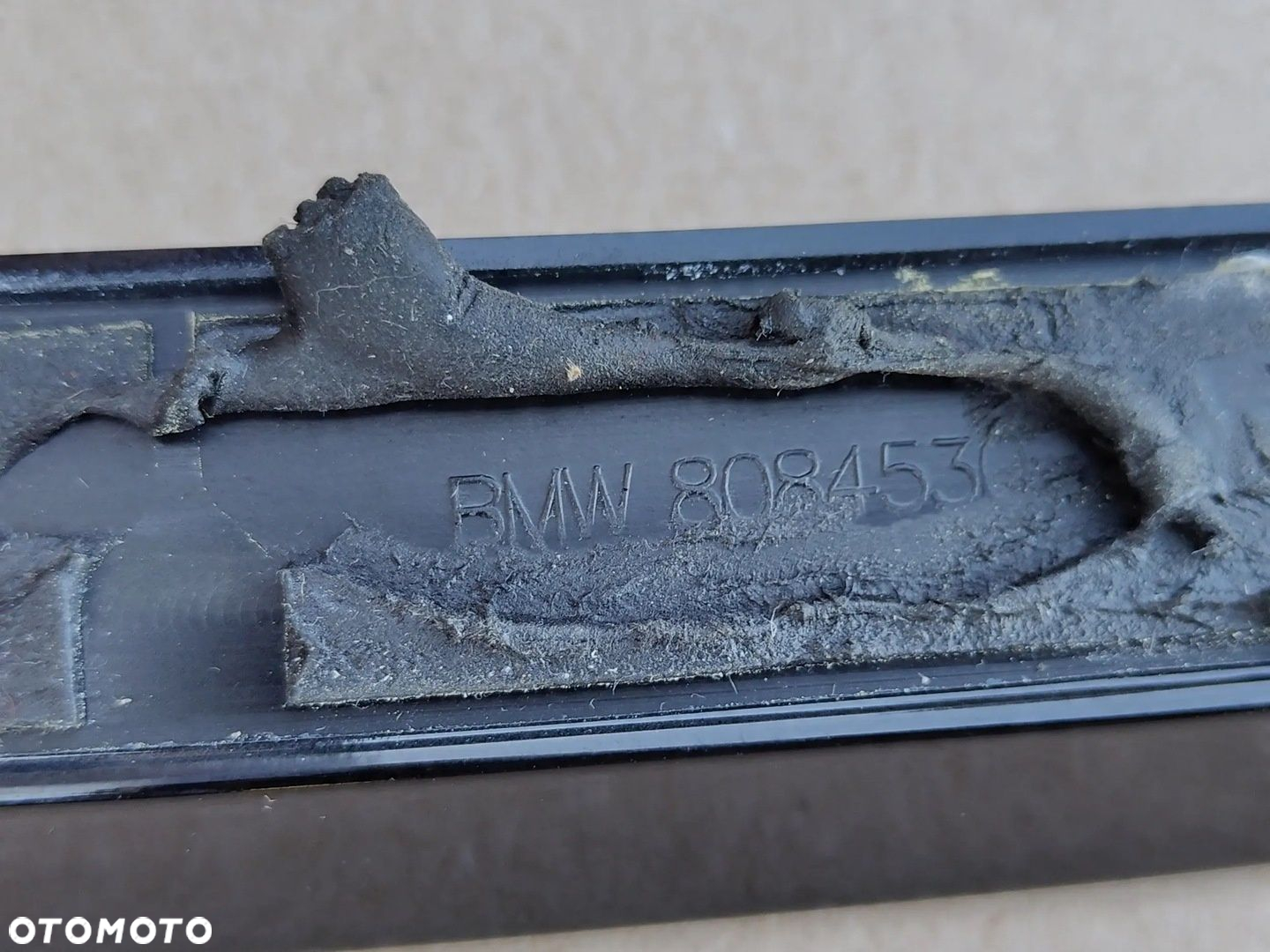 BMW X6 G06 SPOILER LOTKA KLAPY TYLNEJ BAGAŻNIKA 8084530 CZARNA M-PAKIET - 11