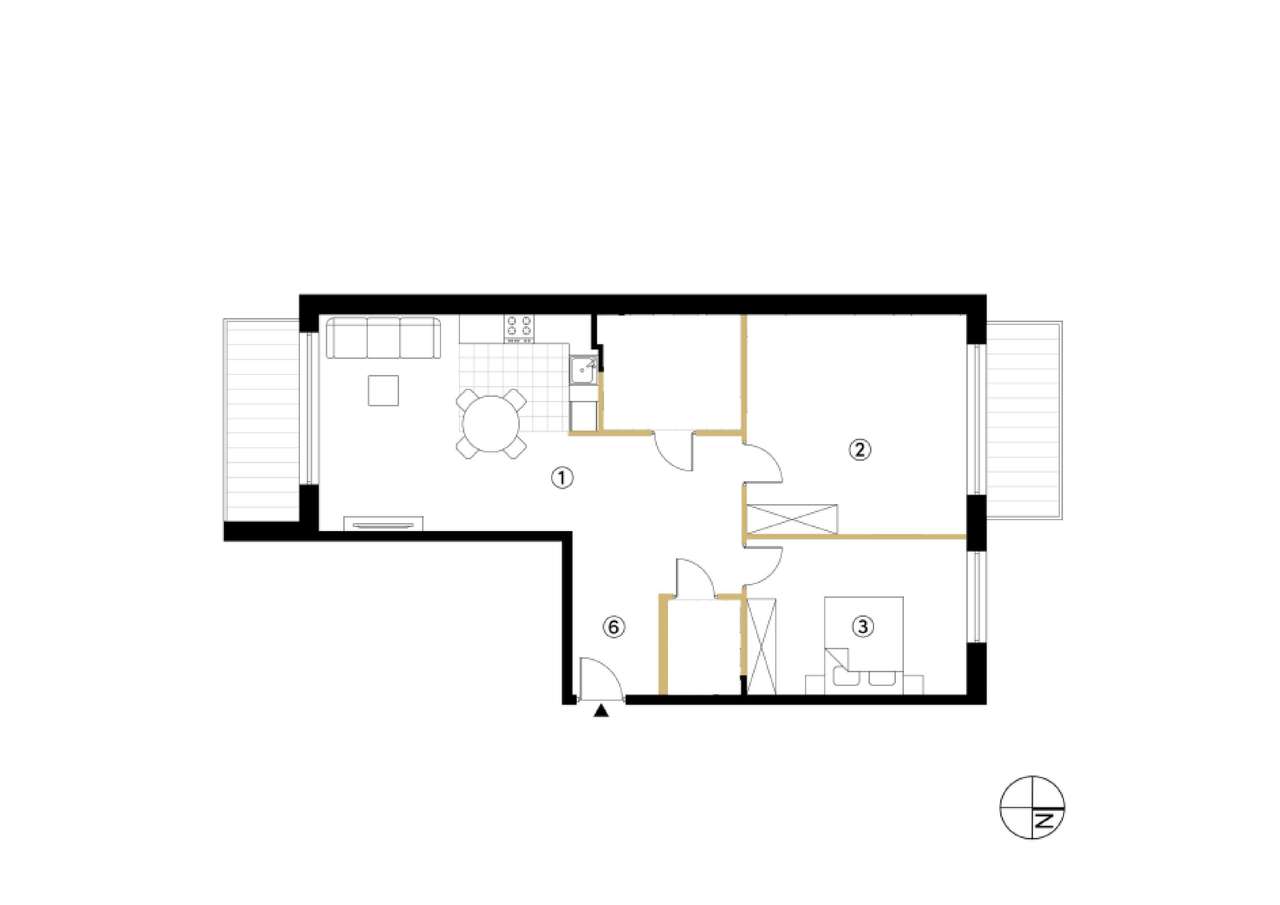78 m² | 3 POKOJE | 2 BALKONY | PIERWSZY NAJEM | GARAŻ | HALLERA 140