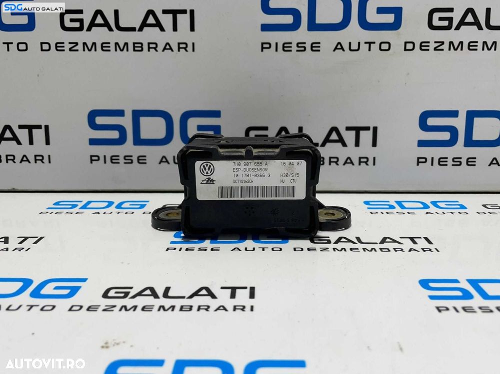 Modul Unitate Calculator Senzor ESP Skoda Superb 2 2004 - 2013 Cod 7H0907655A [L2479] - 1