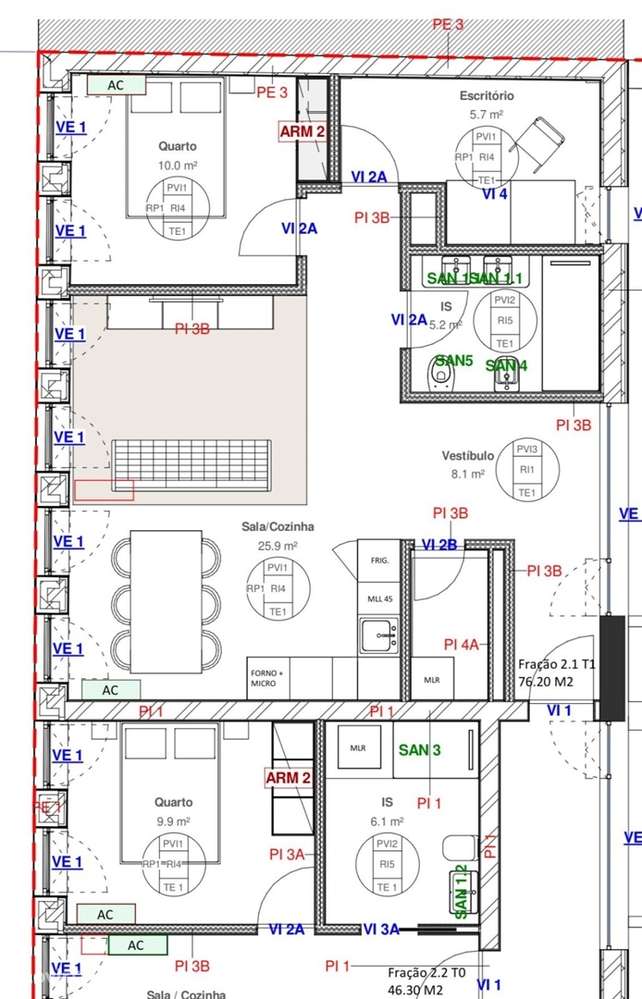 Apartamento T1 com lugar de garagem, Matosinhos - Grande imagem: 3/21