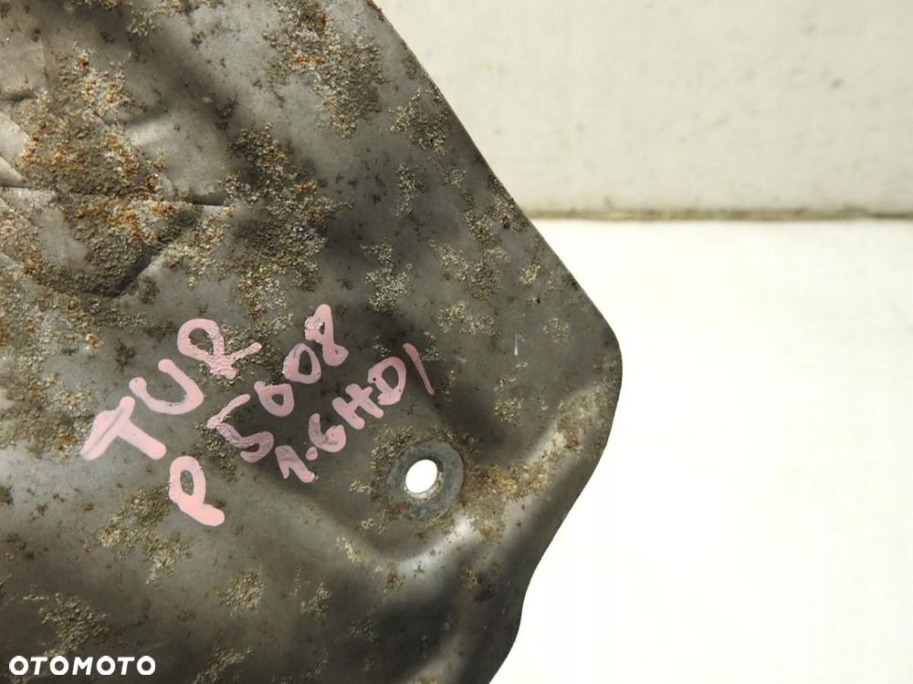 OSŁONA TERMICZNA TURBINY PEUGEOT 5008 I 1.6 HDI 9672318980 - 2