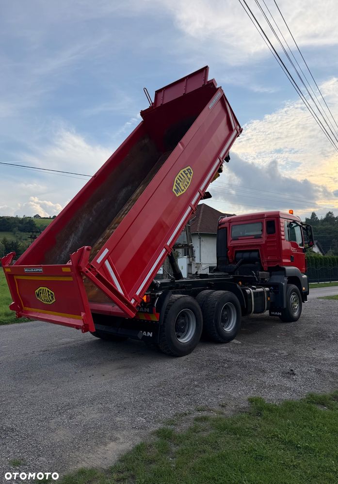 MAN TGS 440 KM 6X4 BORDMATIC Meiller-Kipper Perfekcyjny - 11