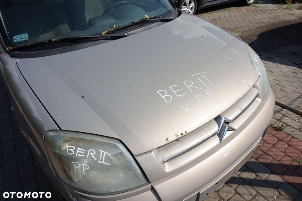 MASKA ZDERZAK BŁOTNIKI LAMPY BERLINGO I LIFT II M59 KDDC  CITROEN 2002-2008 SREBRNY PRZÓD KOMPLETNY - 3