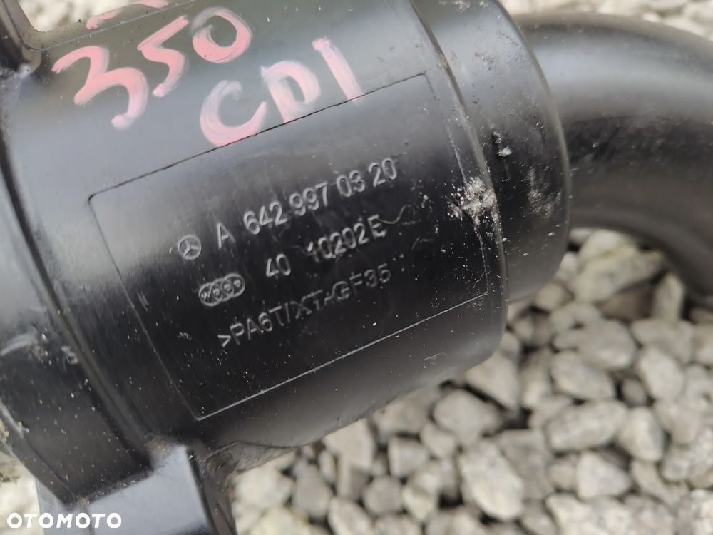 MERCEDES W164 LIFT 3.0 3.5 V6 350 CDI RURA Tłumik SZMERÓW Rezonator A6429970320 - 4