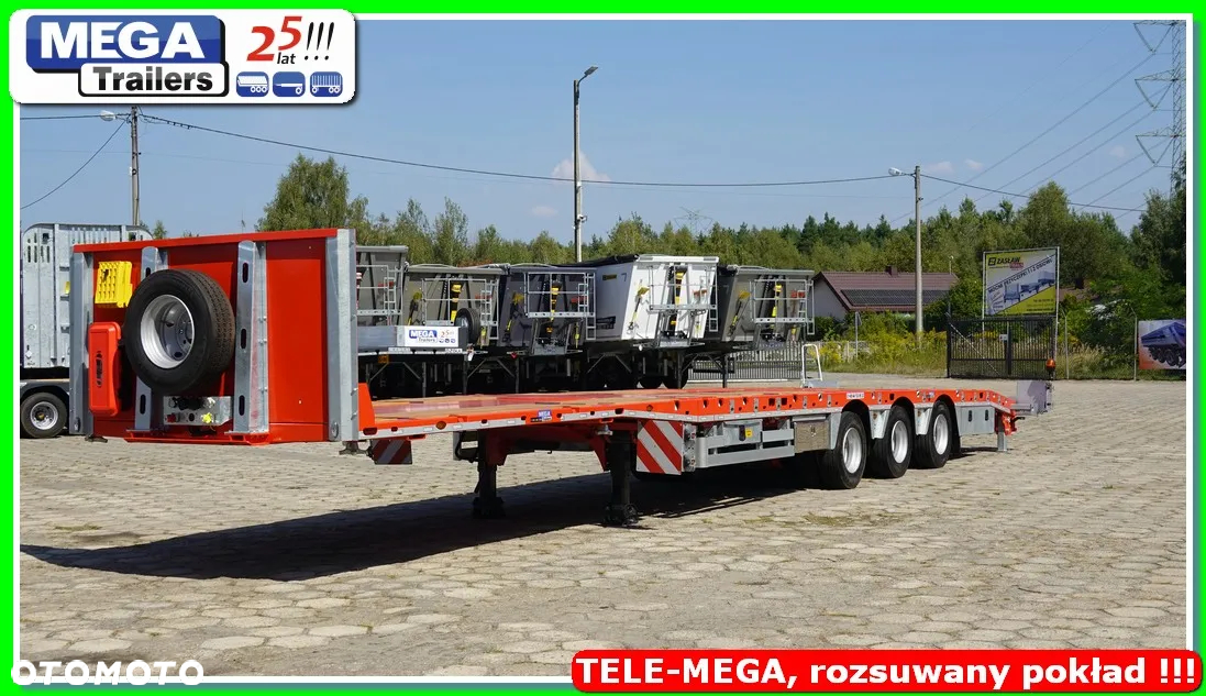 Inny TELEMEGA wysuw 4.00 m, 3 osie, ADR EX3- MEGA Trailers !!! - 17