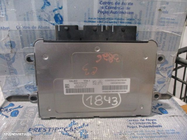 Centralina 9675916480  9666591380  96631233 9666952180  CITROEN C3 A51 FASE 1 2011 1.4I 75CV 5P VERMELHO VALEO - 3