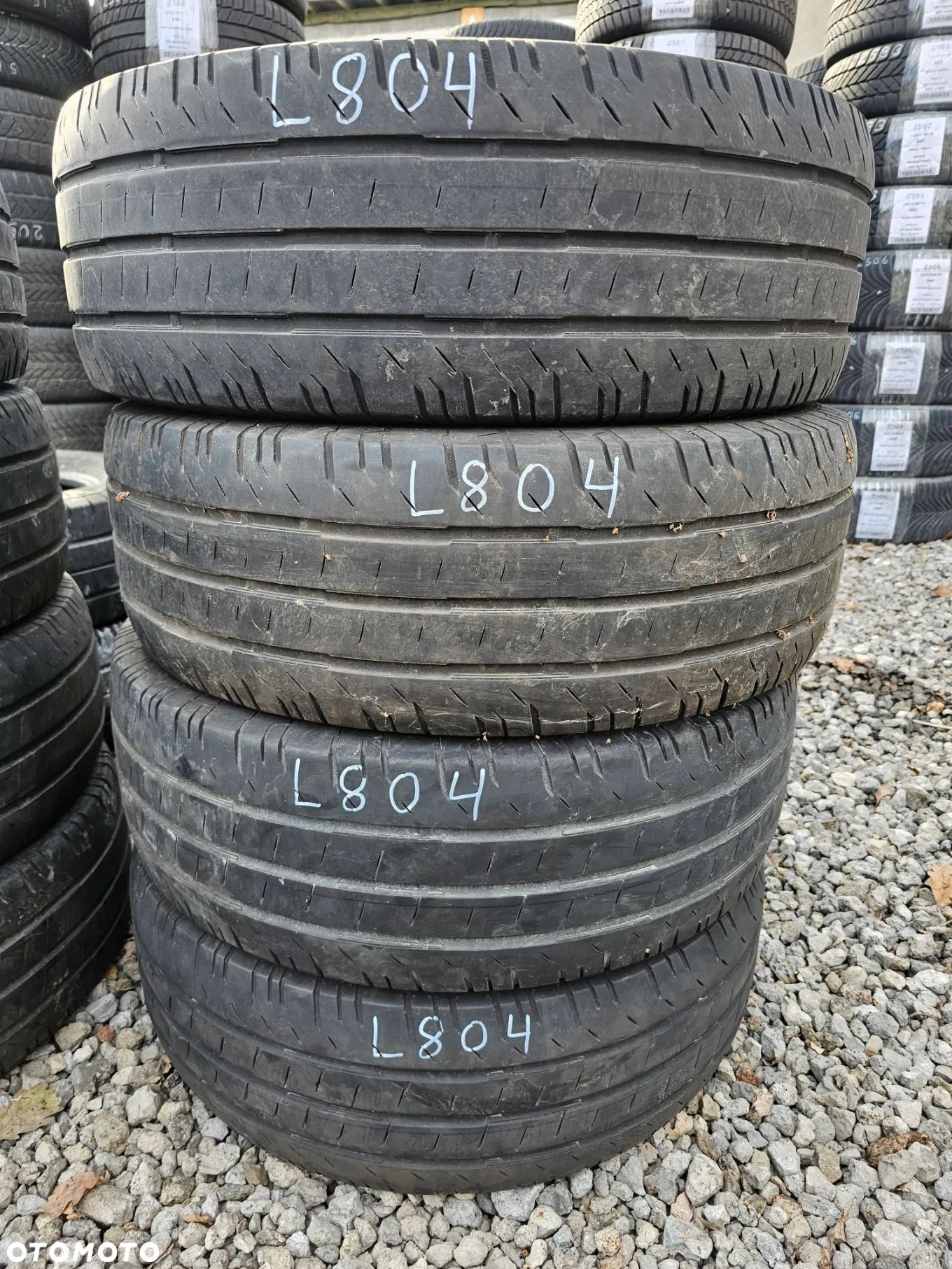 CONTINENTAL 235/65R16C 115/113R CONTIVANCONTACT 200 (4szt.) (2x4,5 1x5,0 1x6,0) (DOT: 2x4121 1x0422 1x0723) L804 - 1