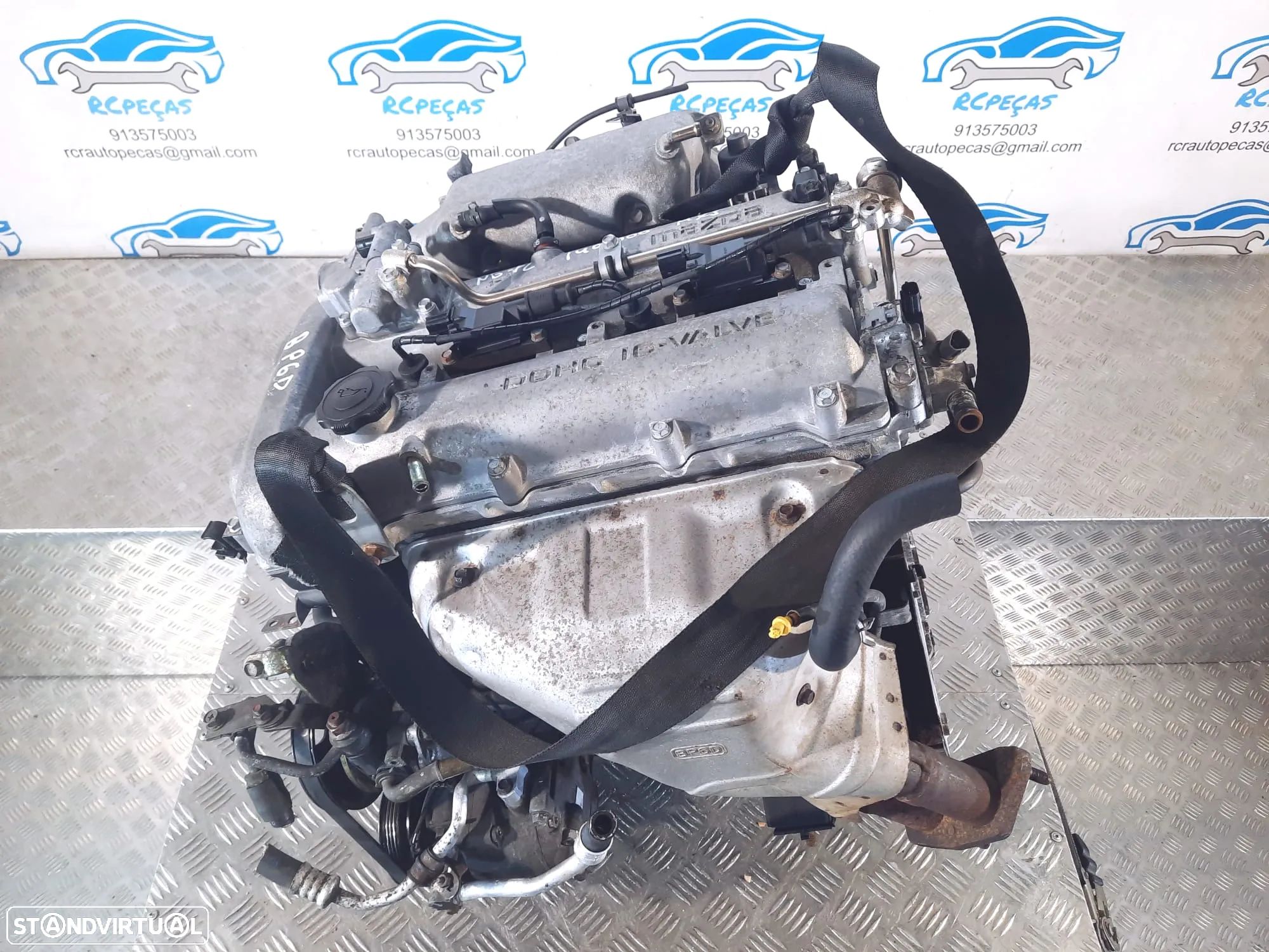.MOTOR COMPLETO 1.8i 16V 146CV BP6D MAZDA MX5 MX-5 II 2 MK2.5 NB MOTOR ARRANQUE ALTERNADOR BIMASSA COMPRESSOR AR CONDICIONADO BOMBA DIRECAO TURBO INJETORES - 1