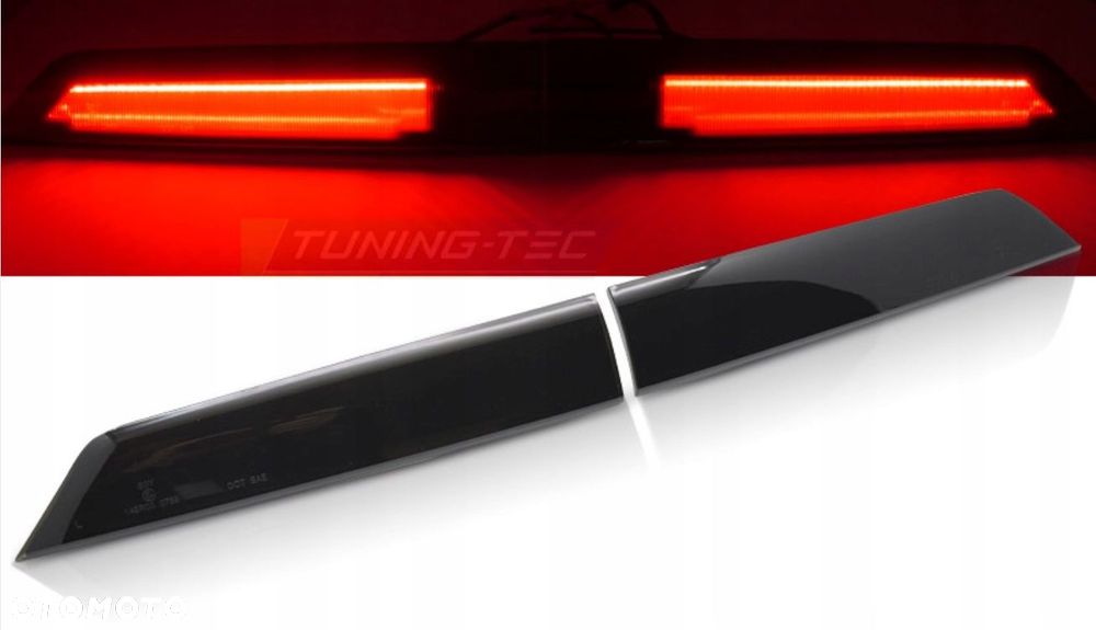 Stop Lampa trzecie 3 światło Led Black Tuning Ford Transit Custom 2013-2023 - 1