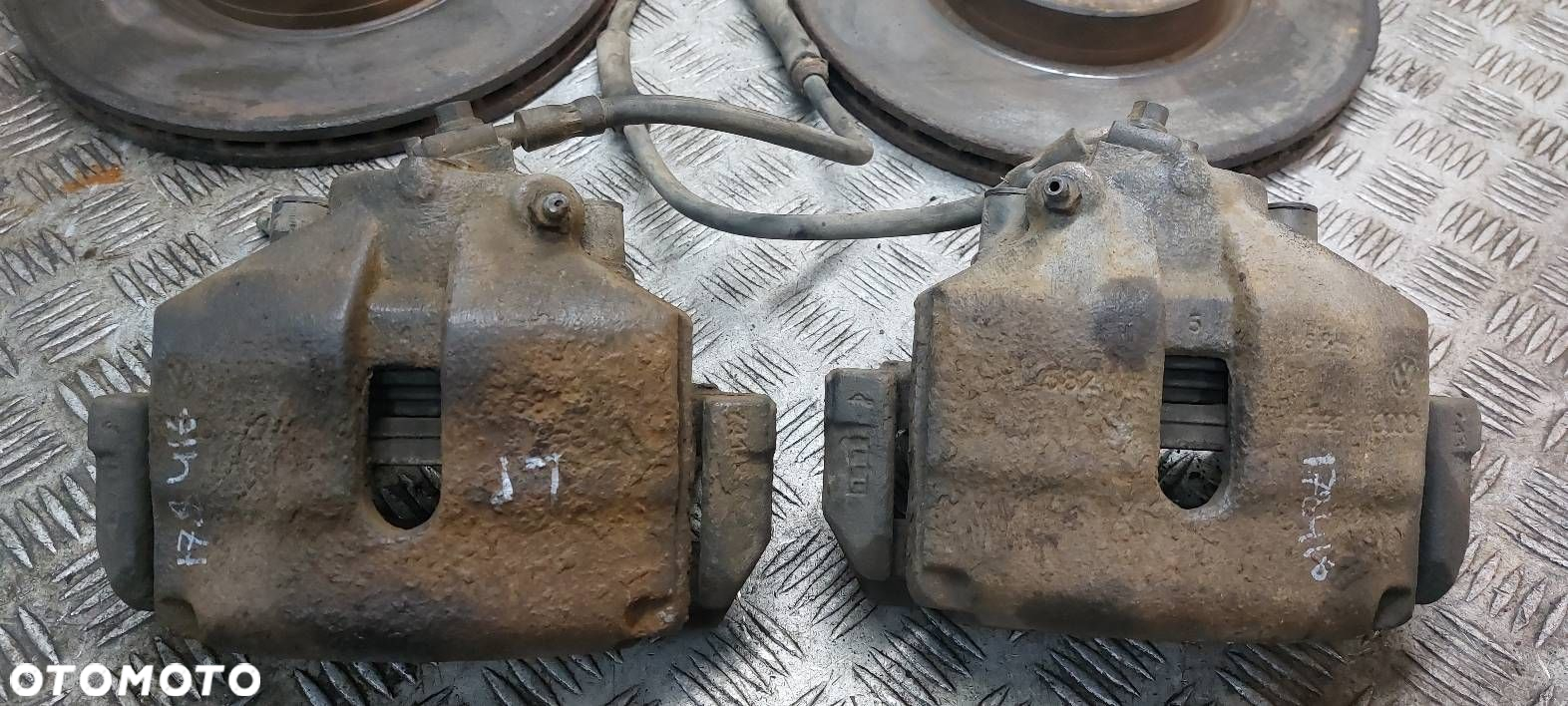TARCZE HAMULCOWE PRZÓD + ZACISKI VW PASSAT B6 312MM - 6