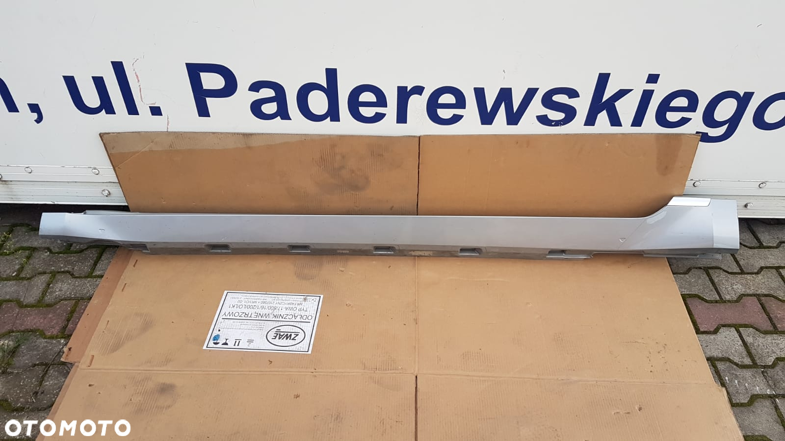 VW ARTEON LISTWA PROGOWA BOCZNA LEWA 3G8853857 - 2