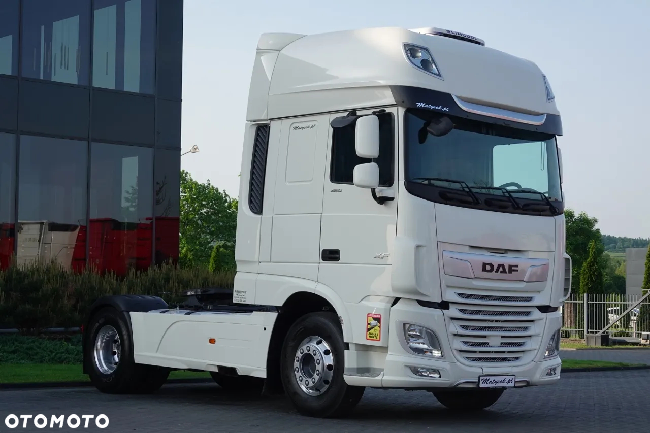 DAF XF 480 / SUPER SPACE CAB / KLIMA POSTOJOWA / ALUFELGI / 2020 ROK / PO KONTRAKCIE SERWISOWYM - 4