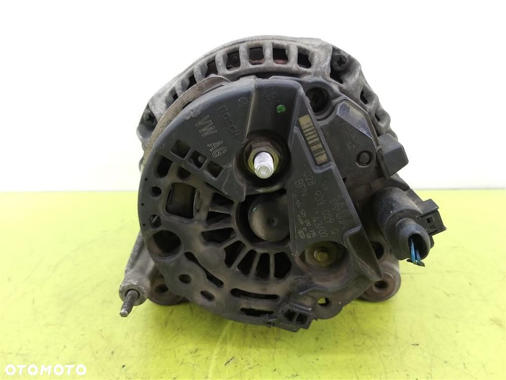 Alternator Audi A4 B6 8E 1.9TDI 130KM 2000-2004 VW SKODA BOSCH 140A - 6