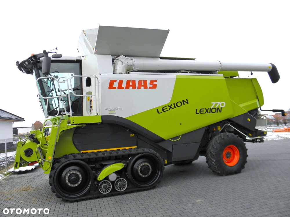 Claas Lexion 770 Terra Trac Heder V10,5, Najbogatsza Wersja, Nie Malowany, Stan Bardzo Dobry - 3