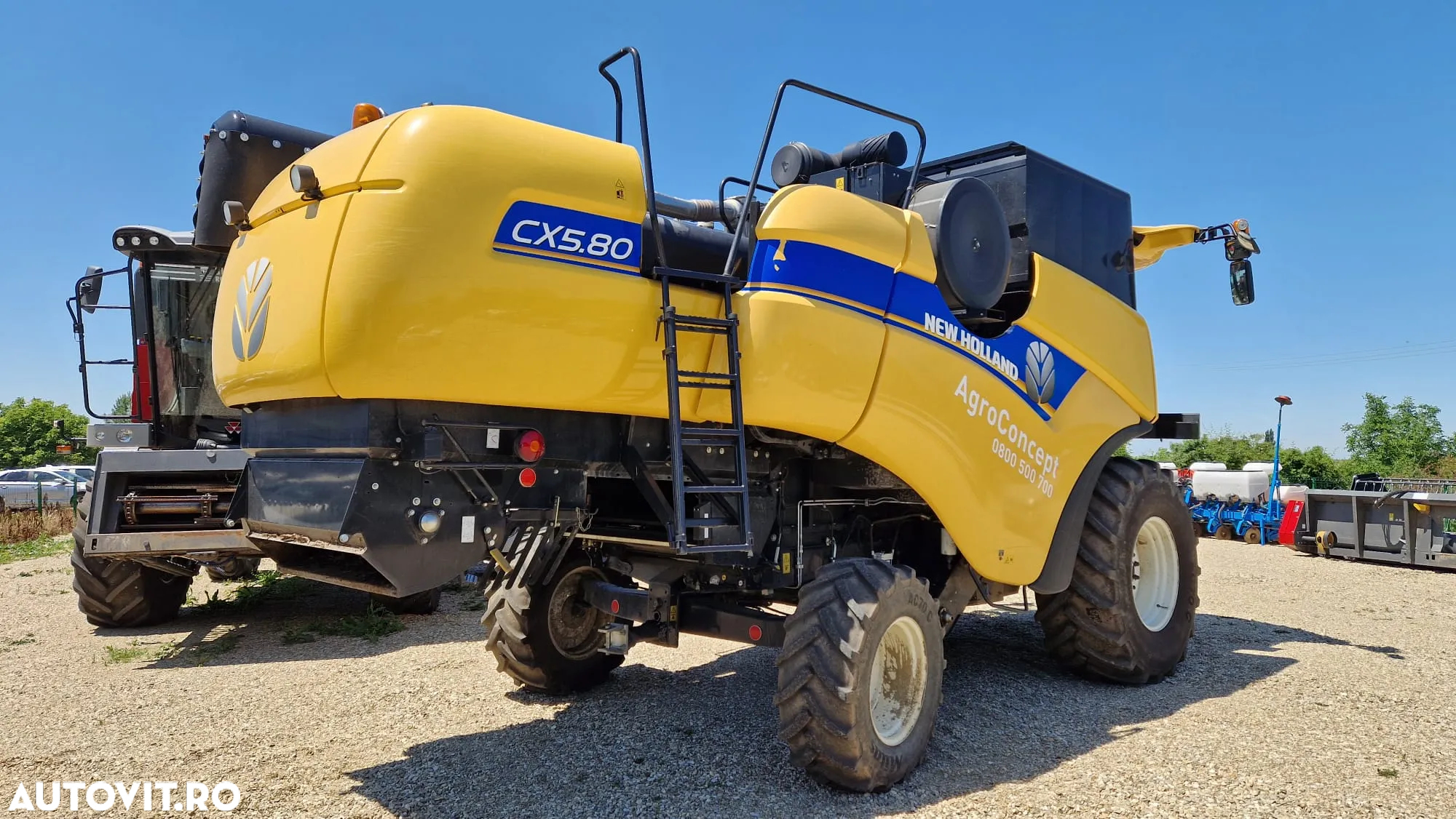 New Holland CX5.80 STAGE 5 ECHIPATA CU CANTAR SI SENZOR UMIDITATE - 3
