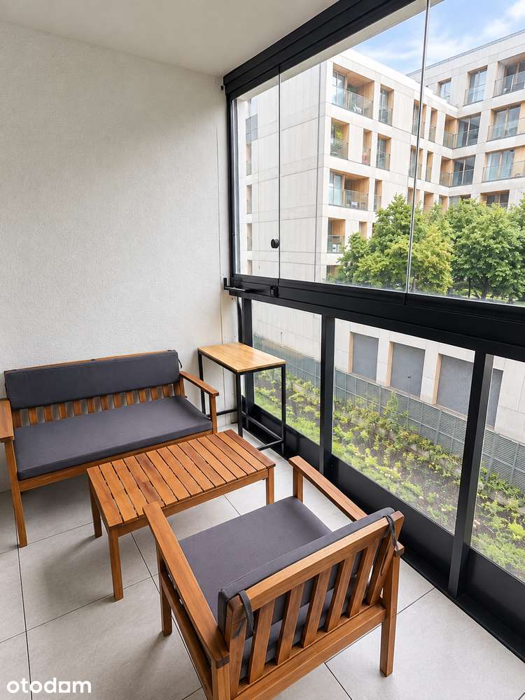Nowe 2-pokojowe mieszkanie | 44 m² | Pierwszy najem |  Metro 200 m