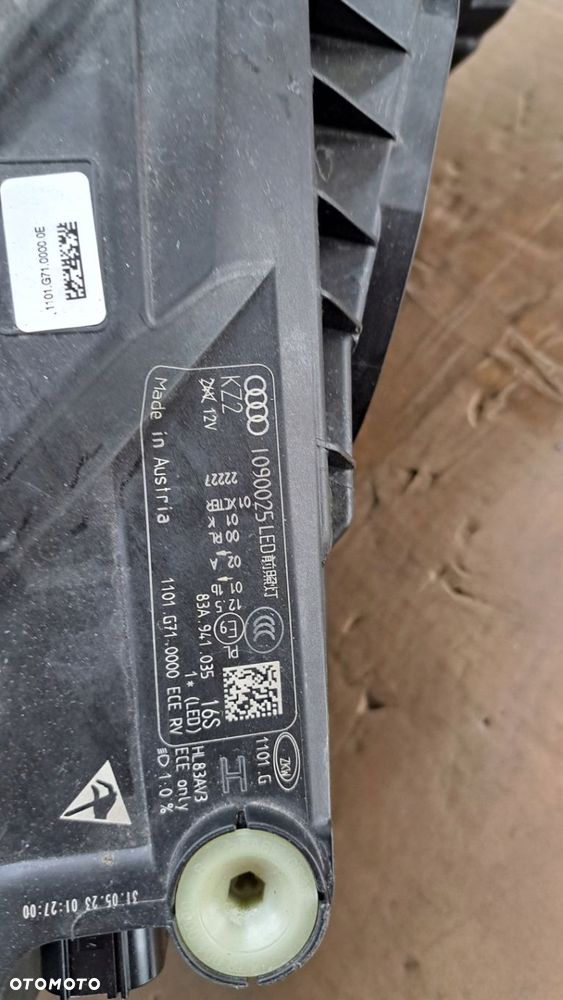 REFLEKTOR FULL LED MATRIX AUDI Q3 83A 83F 2019-2023 ORYGINAŁ OE - 3