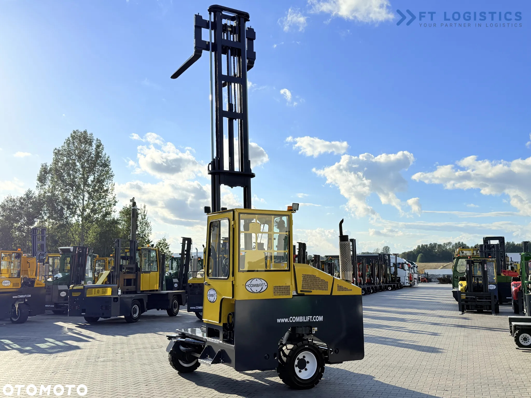 Combilift WÓZEK CZTEROKIERUNKOWY - WIELOKIERUNKOWY C5000XL / GAS / DUPLEX 6000MM /JEDYNE 3479 MOTOGODZIN /  PRZESUW WIDEŁ / PEŁNA KABINA / STAN IDEALNY / Szeroka oferta wózków czterokierunkowych i bocznych, dopasowanych do różnorodnych potrzeb i zastosowań - 37