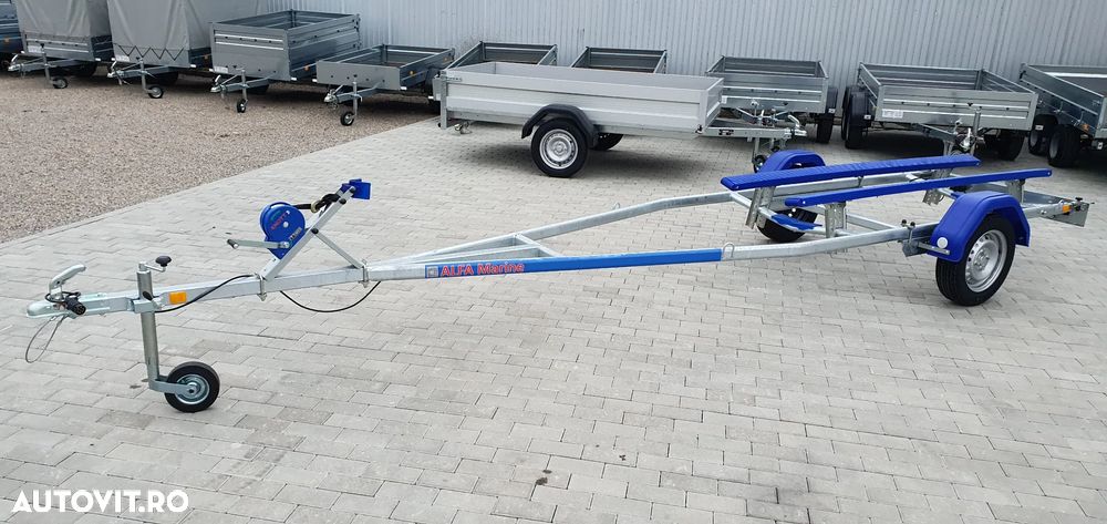 Trailer Europe Alfa, ARC DE FOI, TORSIUNE, FRANA, 1 AXA, 2 AXE, 750-3500 KGG - 21