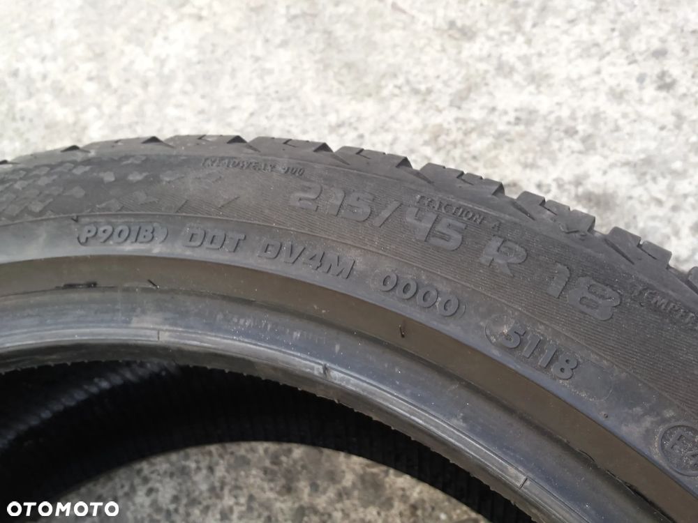 18” - VREDESTEIN - 215/45 r18 cali - Caloroczne Opony Wielosezonowe jak 225/45  QUATRAC 5 - stan BDB - GWARANCJA ! + Możliwy MONTAŻ !! - 3