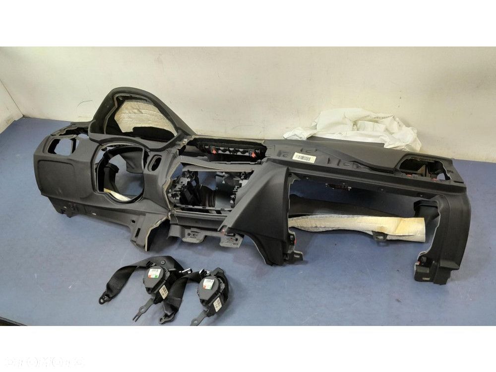 BMW 3 F30 F31 F34 DESKA ROZDZIELCZA PODUSZKI PASY - 3