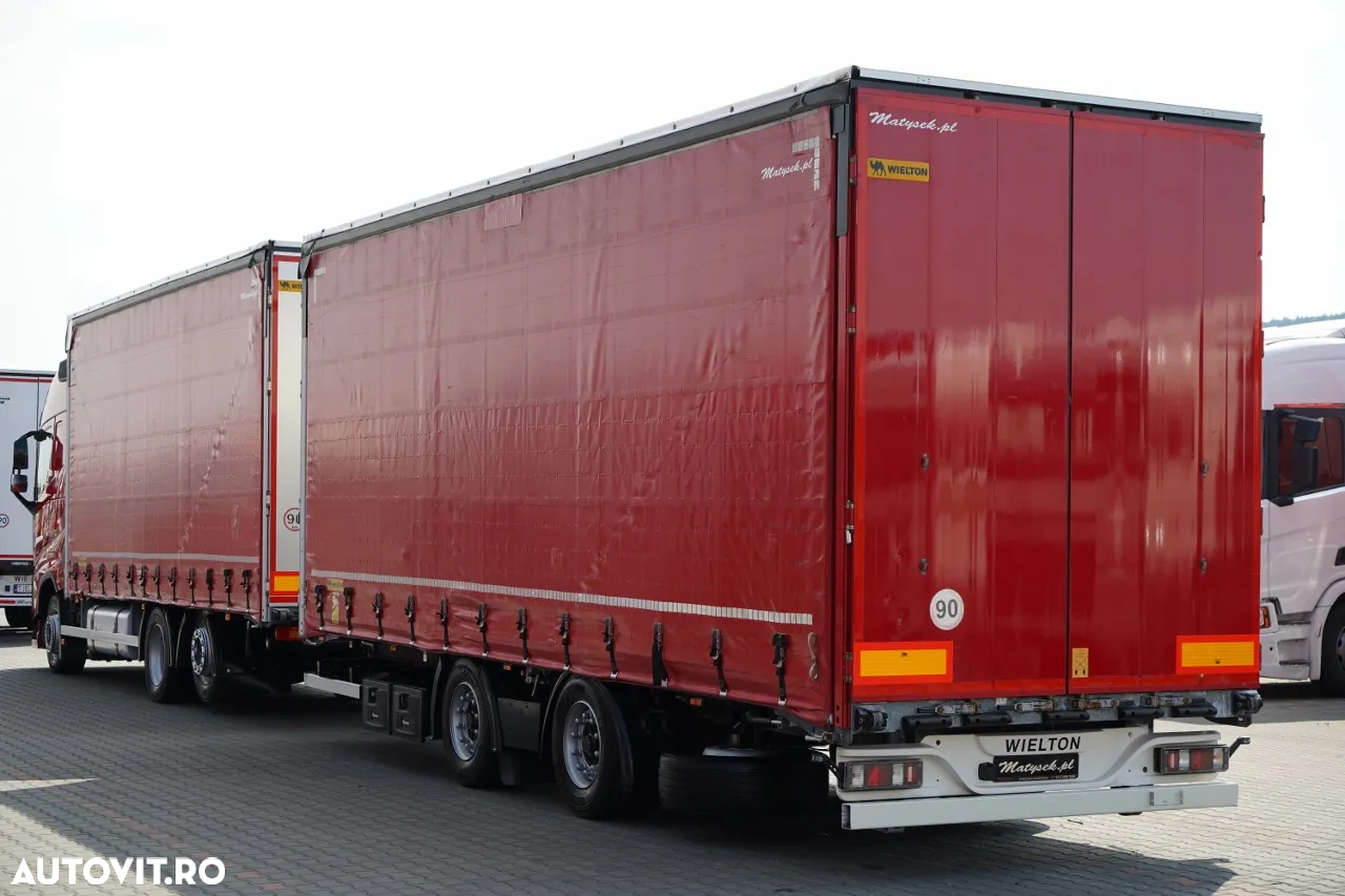 Volvo FH 460 / COMBINAȚIE TANDEM / TRAVERSE / MEGA / I-PARK COOL / DIRECȚIE AXĂ RAPIDĂ / CORTINĂ RANFORSATĂ / CONTRACT POST-SERVICE - 3