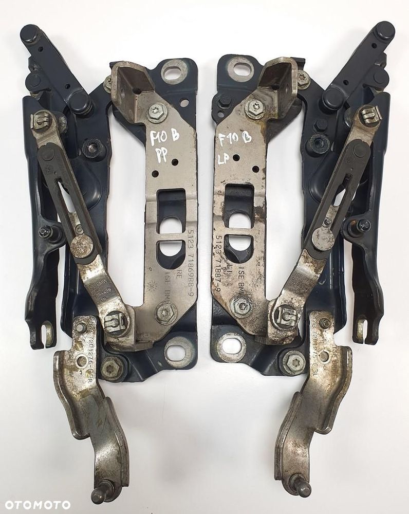 ZAWIASY MASKI BMW 5 F10 F11 7191327 PARA - 1