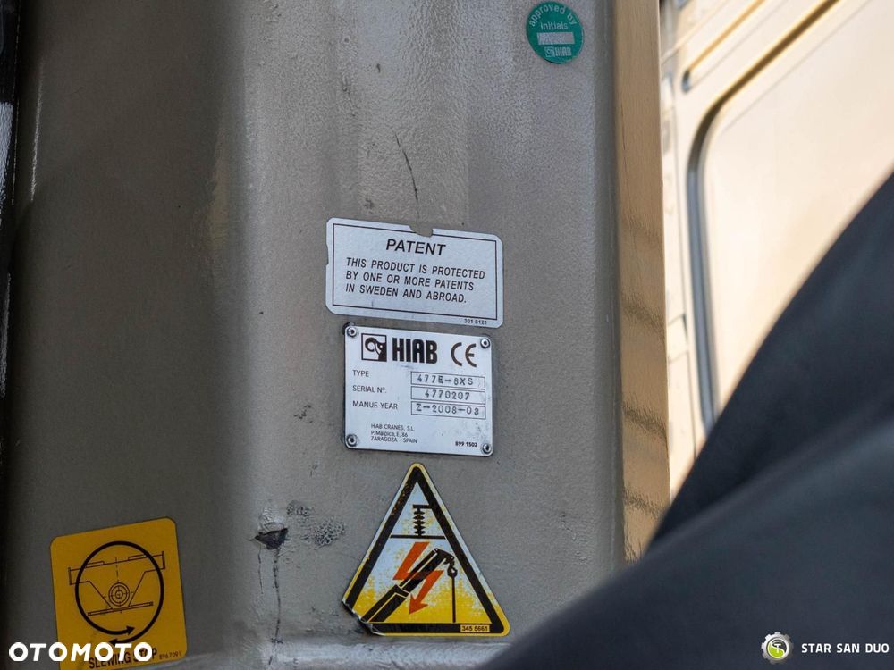 Volvo FH540 8x4 HIAB 477 E-6XS HDS Żuraw Fly Jib Wciągarka - 20