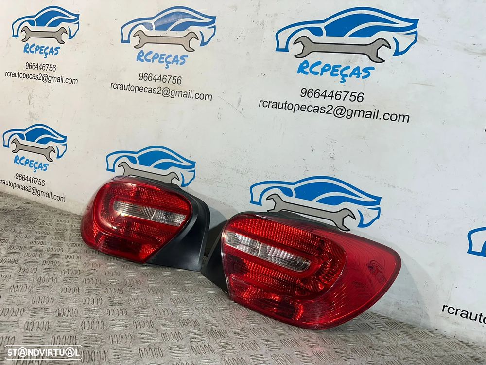 .Conjunto Farolins Tras Traseiros Esquerdo Direito Originais Mercedes Benz Classe A W176 2012 - 2018 - 4