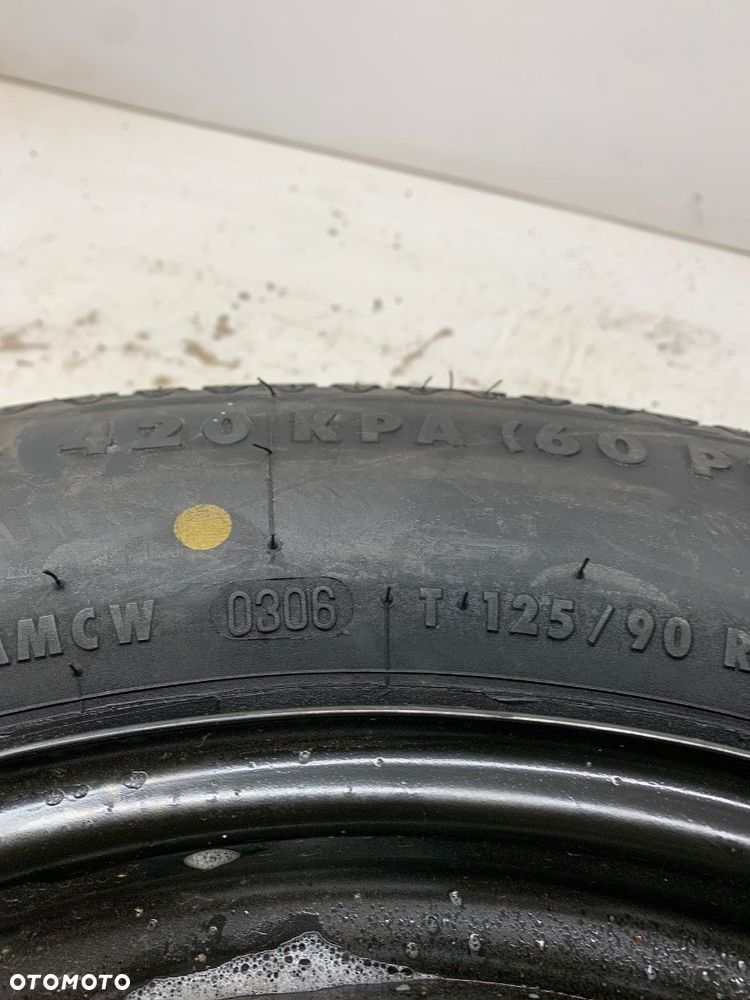 KOŁO DOJAZDOWE 16 125/90 5X112 66,6 - 250.00 PLN - MERCEDES-BENZ - 4