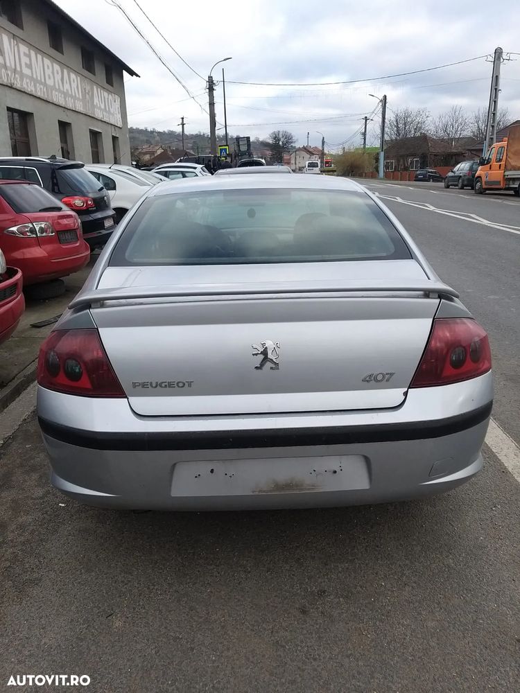 Dezmembram Peugeot 407, 1.6HDi din 2004, cod motor 9HZ , Gri - 3