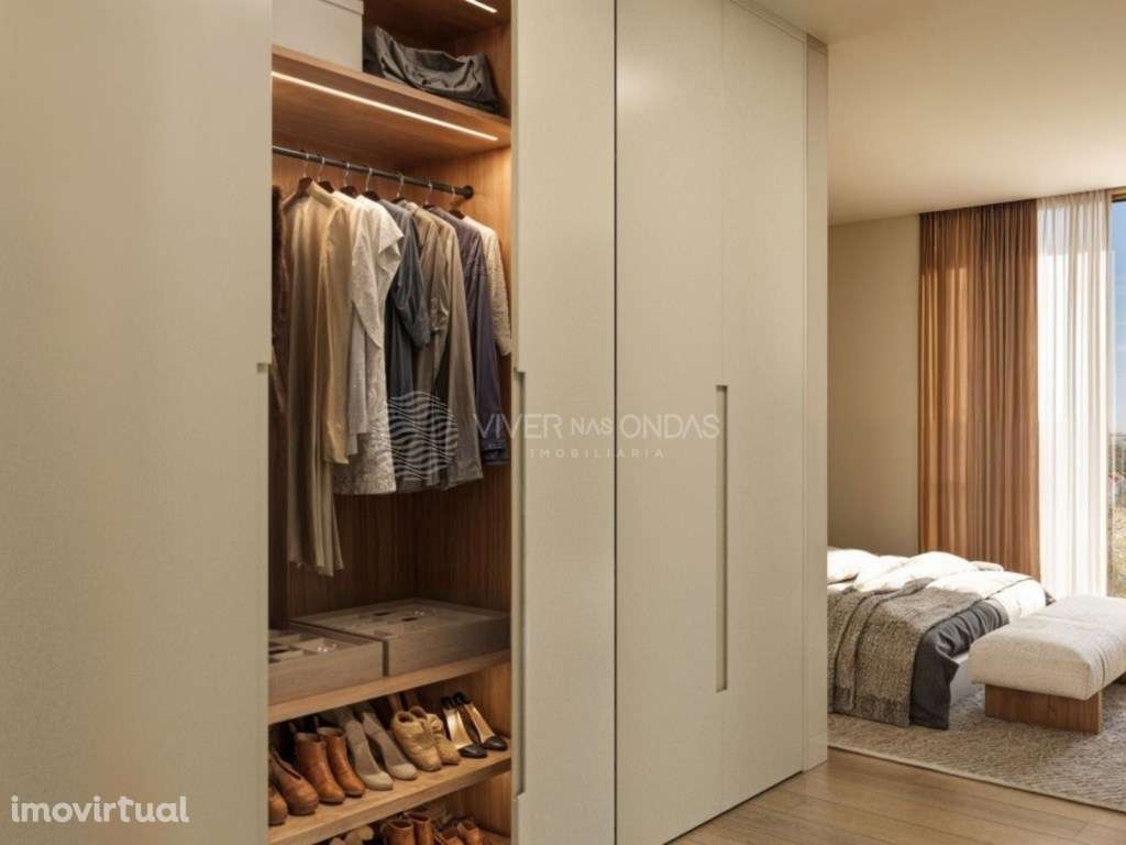 T3 de Luxo com 161,76m² | 2 Parqueamentos e Varanda | Matosinhos Sul - Grande imagem: 3/38