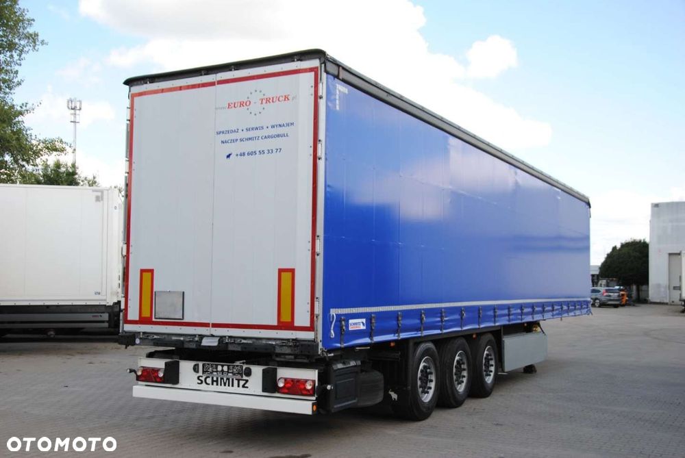 Schmitz Cargobull SCS kurtyna, podnoszona oś - 5