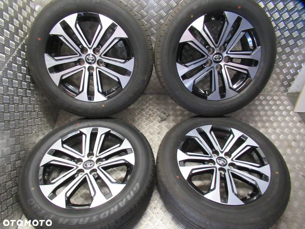Koła Toyota Rav4 7Jx18 et35 5x114,3 CZUJNIKI NOWE OPONY - 1